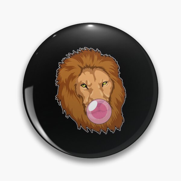 Item preview, Lion with Bubble gum designed and sold by Snabdesign84.