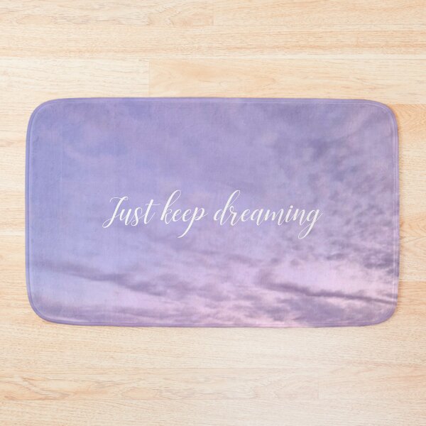 Item preview, Just keep dreaming with Purple Cloudy Sky designed and sold by TheArtAngels.