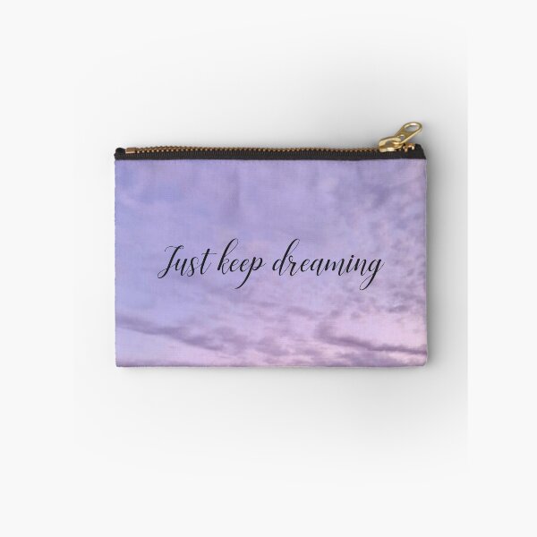 Item preview, Just keep dreaming with Purple Cloudy Sky designed and sold by TheArtAngels.