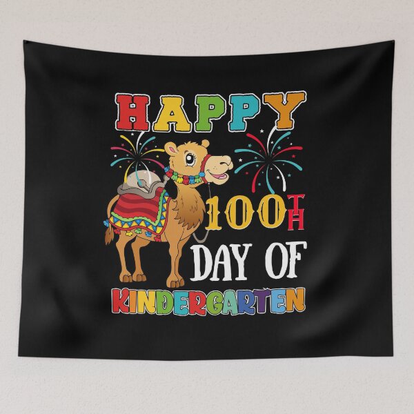 Item preview, Happy 100 th Day Of Kindergarten Camel designed and sold by worldmodi.