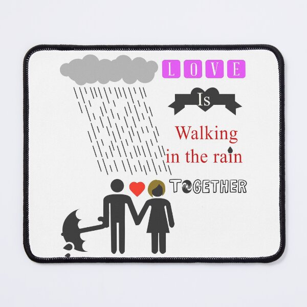 Item preview, Love is a Rainy Valentine designed and sold by Past-Midnight.