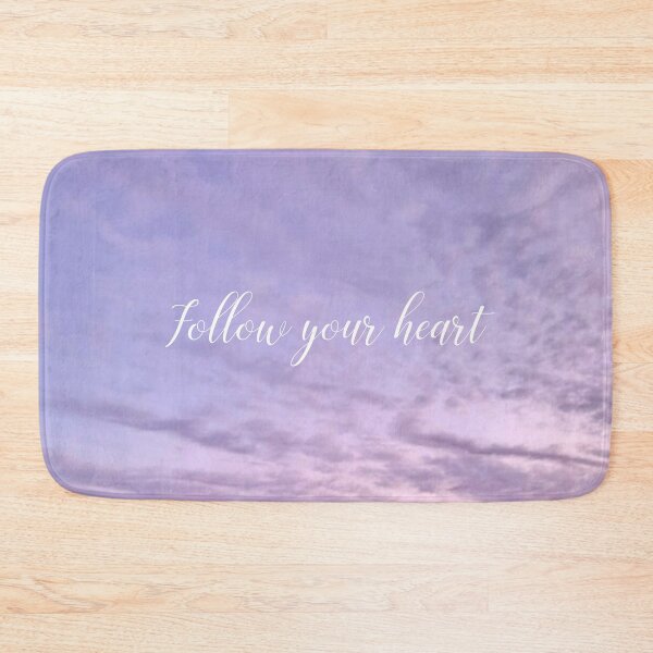 Item preview, Follow your heart with Purple Cloudy Sky designed and sold by TheArtAngels.
