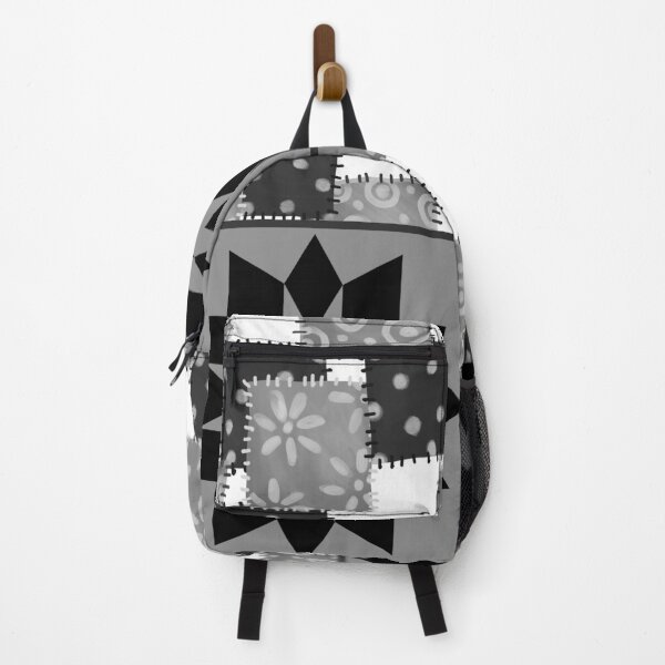 Item preview, Black And White Quilted Granny Square designed and sold by Designs By YL.