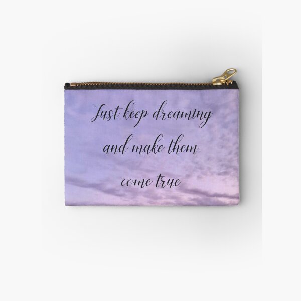 Item preview, Just keep dreaming and make them come true with Purple Cloudy Sky designed and sold by TheArtAngels.