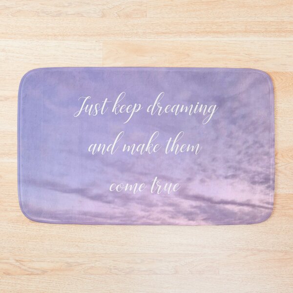 Item preview, Just keep dreaming and make them come true with Purple Cloudy Sky designed and sold by TheArtAngels.