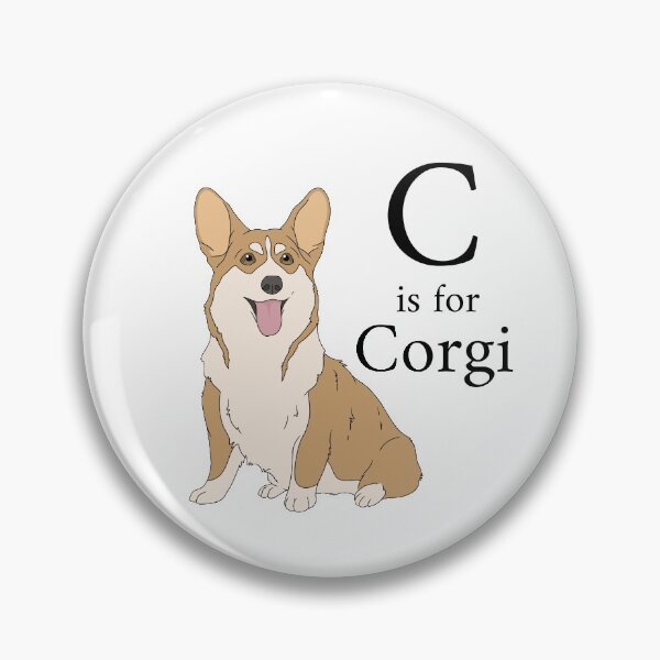 Item preview, C is for Corgi designed and sold by AndromedaFIN.
