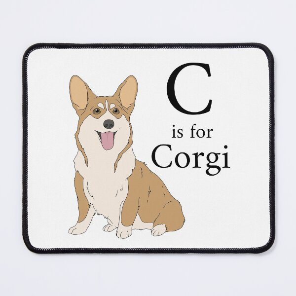 Item preview, C is for Corgi designed and sold by AndromedaFIN.