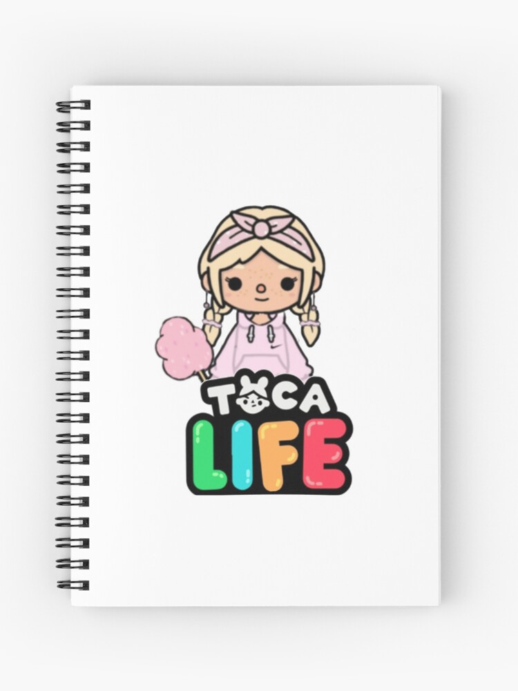 toca boca , toca life Spiral Notebook for Sale by ducany