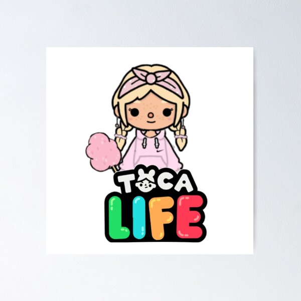 Toca Boca Character - Tocaboca Mara Cute Poster for Sale by mazoria