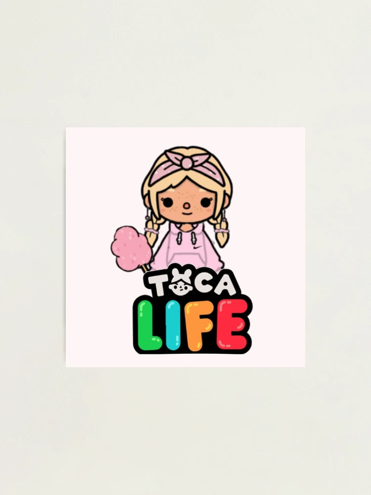 toca boca and gacha life Metal Print for Sale by kader011