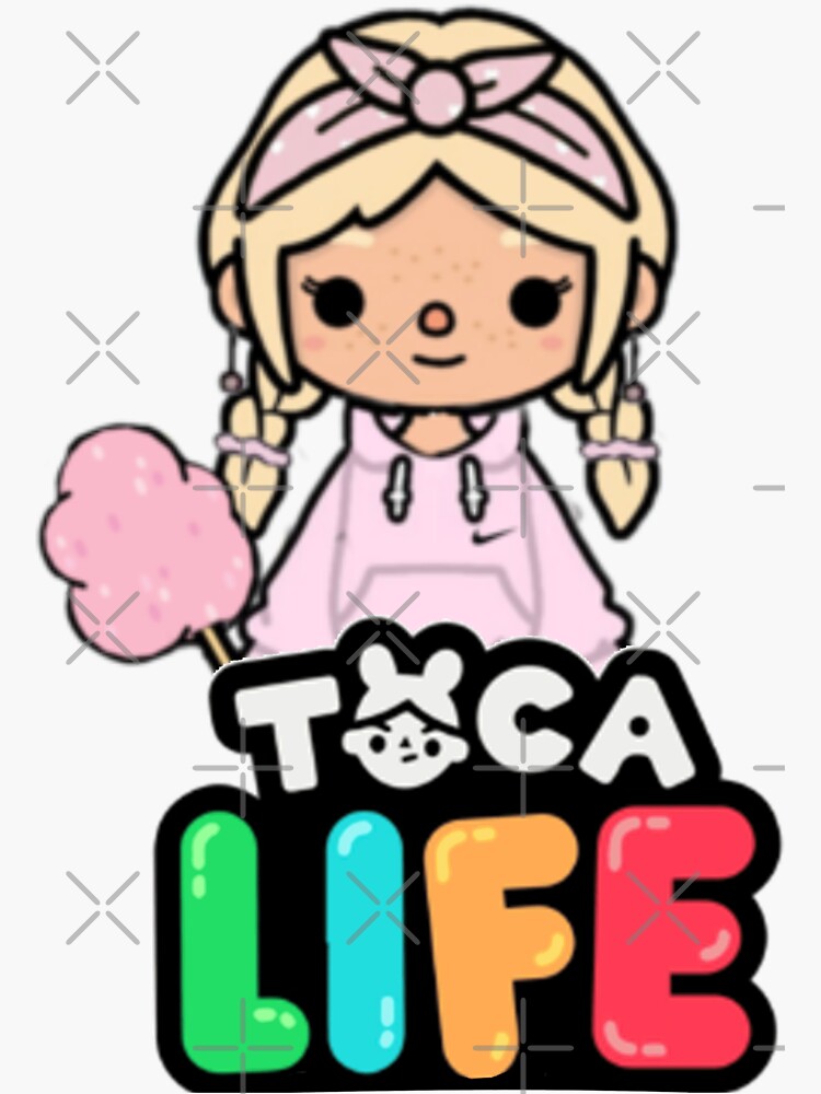 TOCA BOCA AMAZING WORLD Sticker for Sale by Free-Prisoner