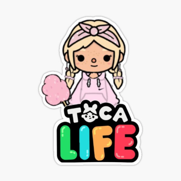 toca boca , toca life characters cute Sticker for Sale by ducany