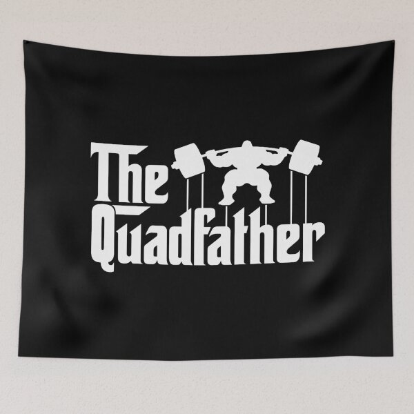 Item preview, The Quadfather | Gym Parody for Strong Weightlifters designed and sold by Printend _.