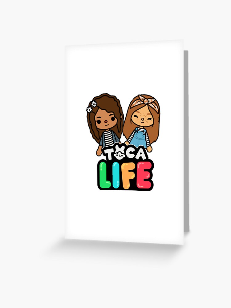 Toca Boca Characters - tpcaboca fun | Greeting Card