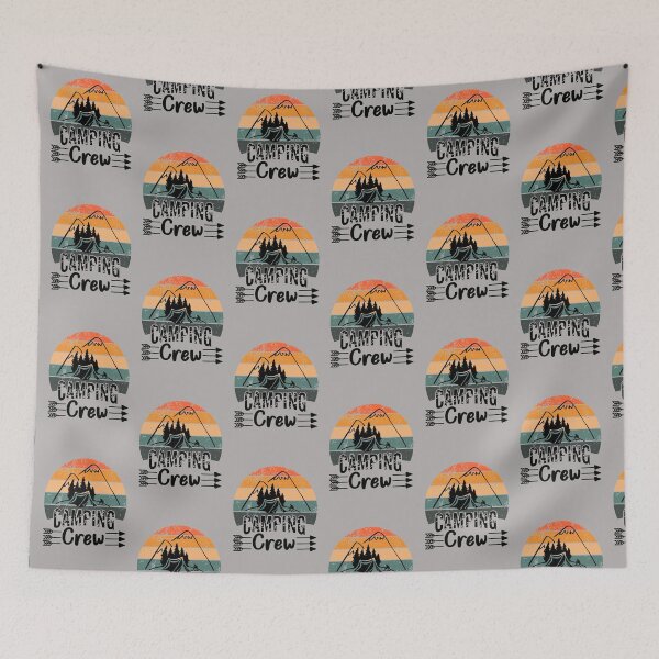 Item preview, Camping Crew designed and sold by Make-My-Fun.