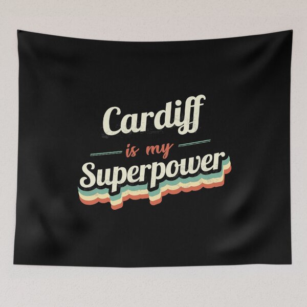 Item preview, Cardiff Is My Superpower designed and sold by Custom365.