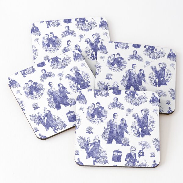 Item preview, Blue ballpoint "The Doctor's toile de Jouy" designed and sold by Anachronizzm.