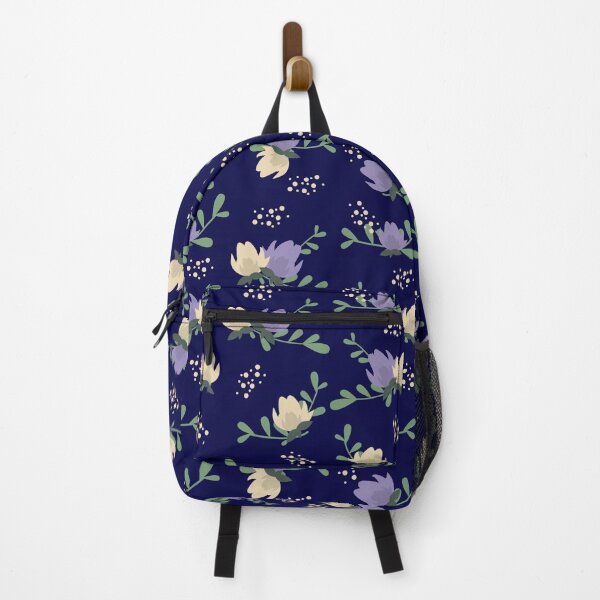 Item preview, Blue and gold flower patterns abstract art colors bold patterns designed and sold by johnrk.
