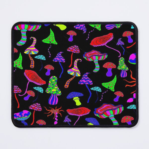 Item preview, MAGIC MUSHROOMS : Abstract Psychedlic Whimsical Print designed and sold by posterbobs.