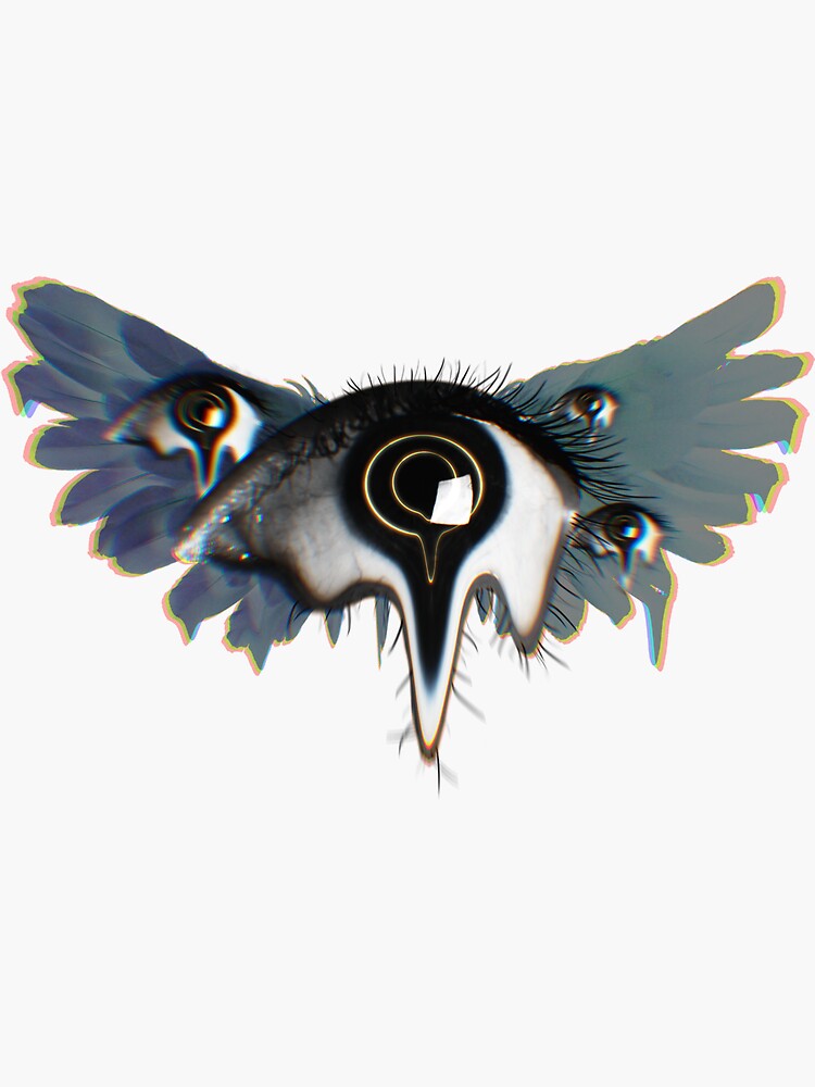 Dreamcore Eye with wings - Angel - Weirdcore dreamcore design