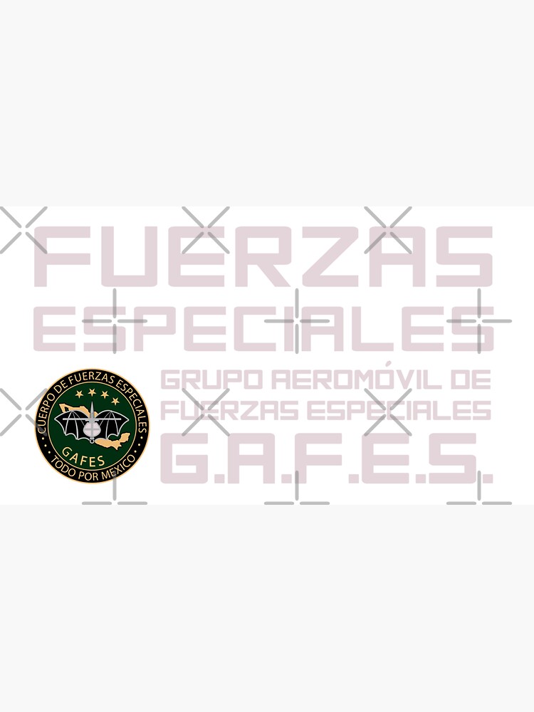 GAFES GAFE COIFE Mexican Army Special Forces #1318 Pullover Hoodie for  Sale by TheAplus