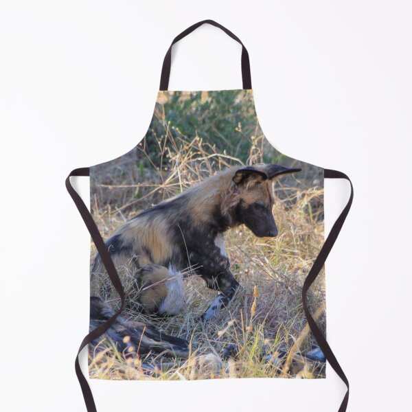 Item preview, Wild dog sitting with its pack designed and sold by SafariByMarisa.