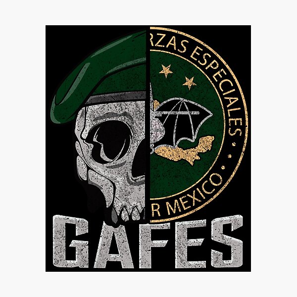 Vista previa del artículo con la obra «GAFES GAFE COIFE Fuerzas Especiales del Ejercito Mexicano #1318», diseñado y vendido por TheAplus.