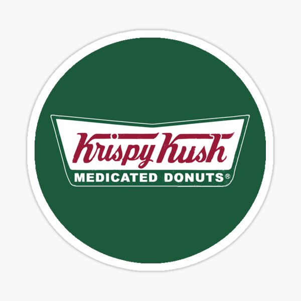 Krispy Kush Sticker