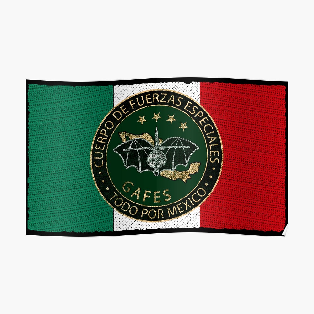 GAFES GAFE COIFE Mexican Army Special Forces #1318 Pullover Hoodie for  Sale by TheAplus