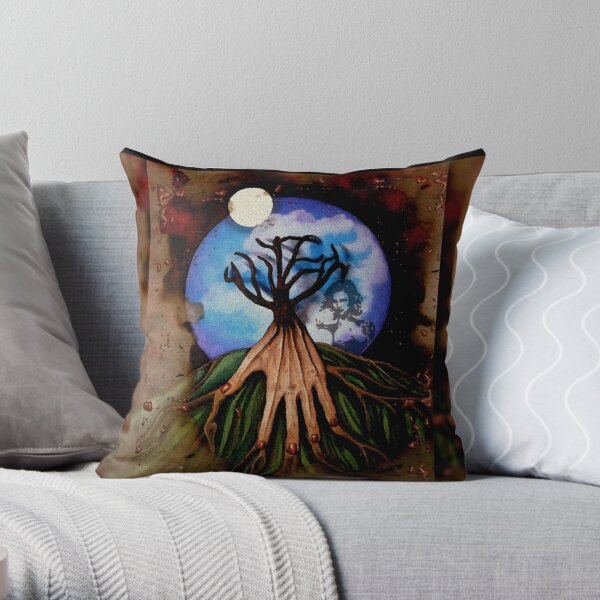 Earth Mover Throw Pillow