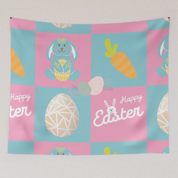 Item preview, Easter Granny Quilted Square designed and sold by Designs By YL.