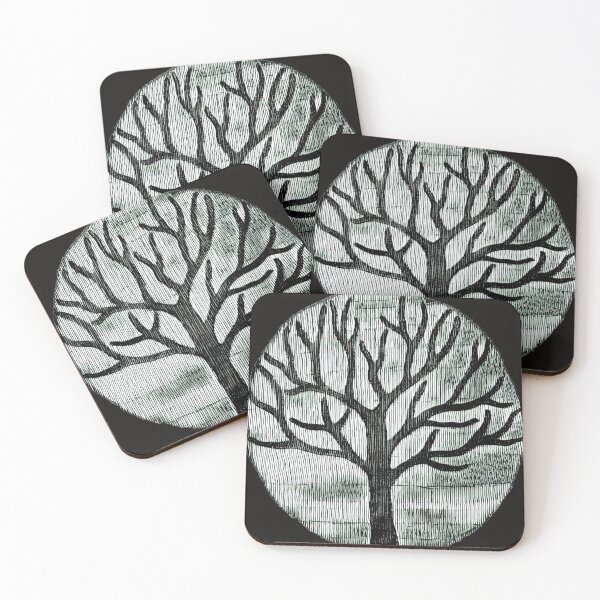 Item preview, Tree in Black & White  designed and sold by LuvbuzzArt.