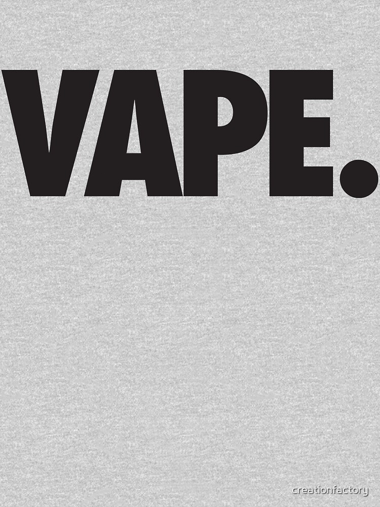 « VAPE - NOIR » par creationfactory