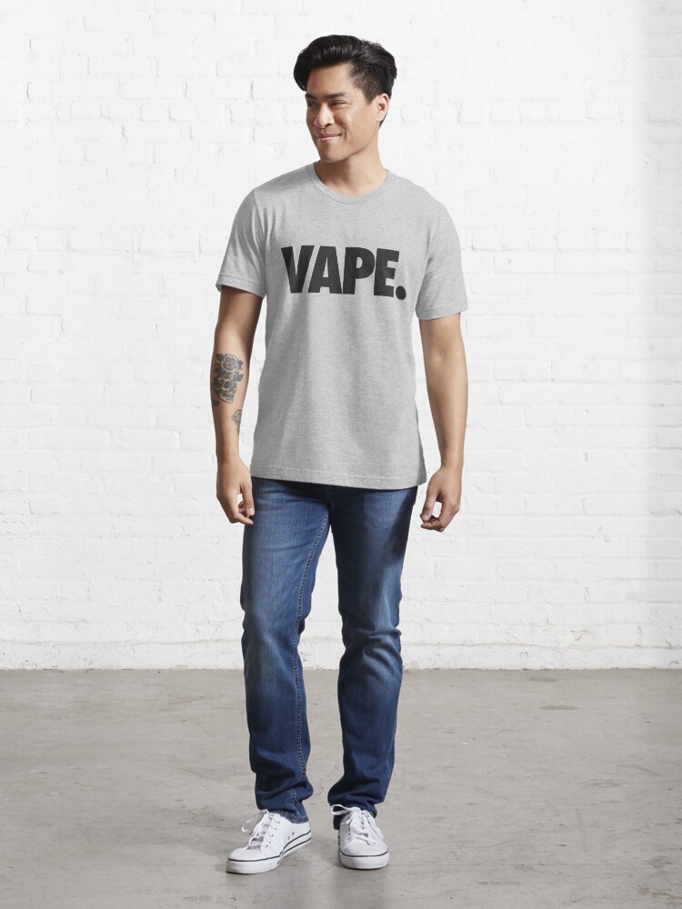 T-shirt essentiel 'VAPE - NOIR' : autre vue