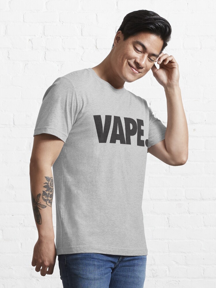 T-shirt essentiel 'VAPE - NOIR' : autre vue