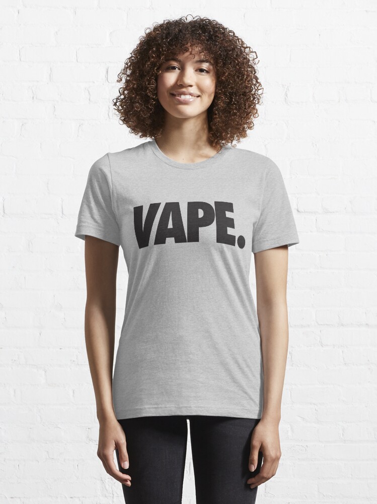 T-shirt essentiel 'VAPE - NOIR' : autre vue