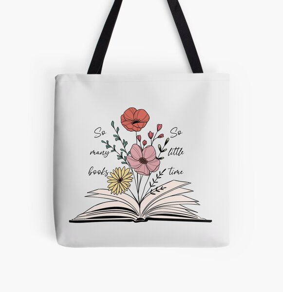 Bolsa de Algodón - Tote Bag SO MANY BOOKS