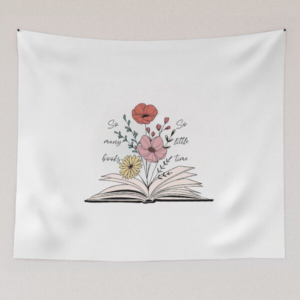 Item preview, So many books, so little time designed and sold by sashabookishart.