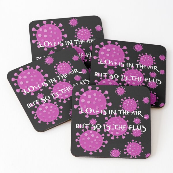 Item preview, Love is in the air but so is theflus designed and sold by badretop.