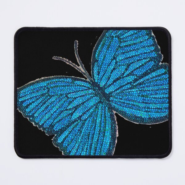 Item preview, Blue Butterfly in bedazzled  designed and sold by LuvbuzzArt.
