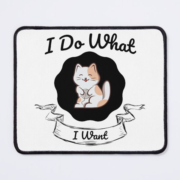 Item preview, I Do What I Want Funny unisex T-shirt For cat Lovers. designed and sold by Sloyar.
