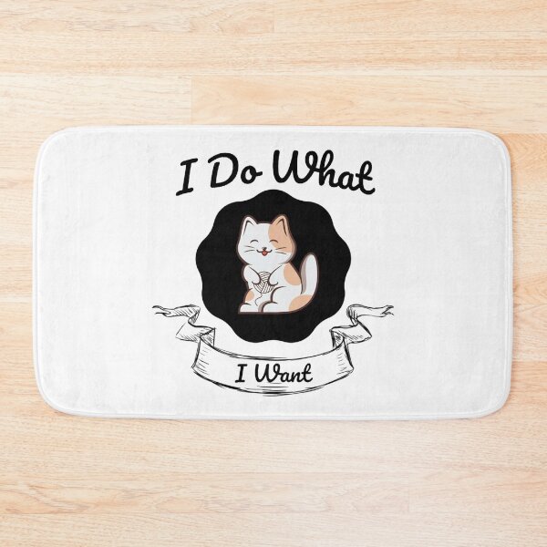 Item preview, I Do What I Want Funny unisex T-shirt For cat Lovers. designed and sold by Sloyar.