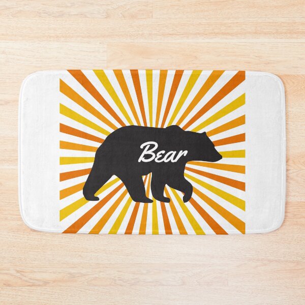Item preview, I love bears- bear with sunrays designed and sold by BronikowskiART.