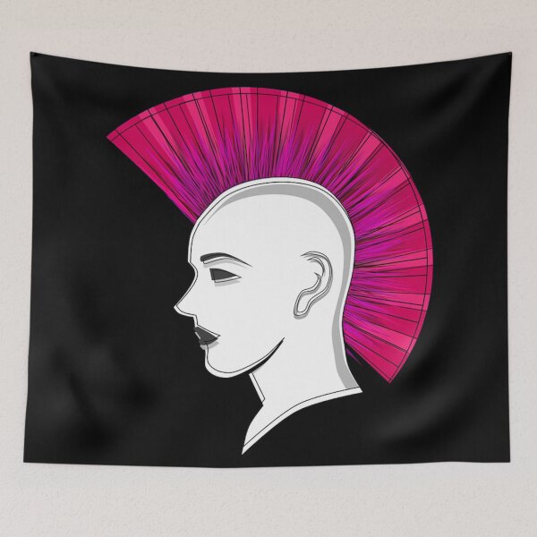 Item preview, Punk Cherokee silhouette designed and sold by NoahDea.