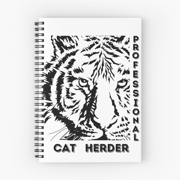 Item preview, PROFESSIONAL CAT HERDER designed and sold by PotluckPrints.