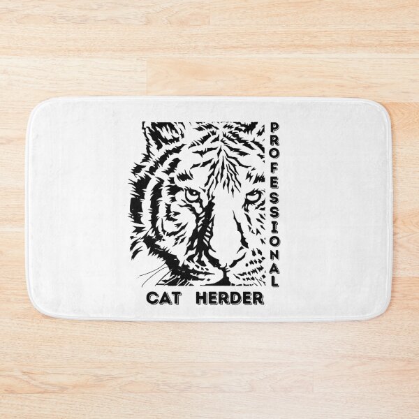 Item preview, PROFESSIONAL CAT HERDER designed and sold by PotluckPrints.