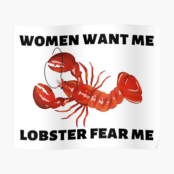 Posters Sur Le Theme Blague De Homard Redbubble