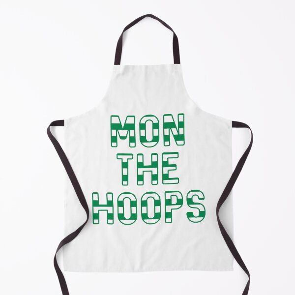 Item preview, Mon The Hoops, Glasgow Celtic Football Club Green and White Striped Text Design designed and sold by MacPean.