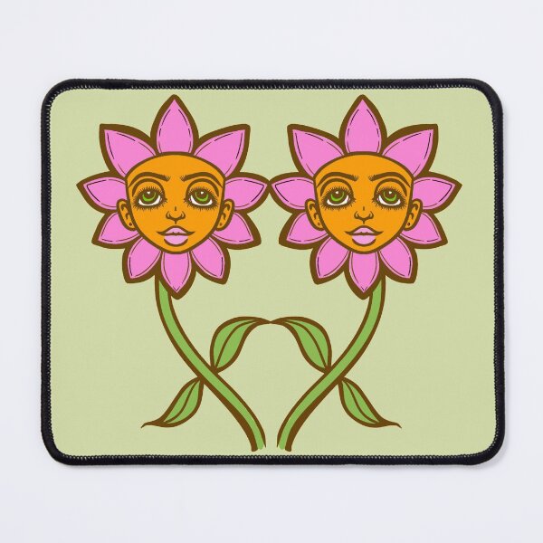 Item preview, flower twins in dew designed and sold by pixie-bubbles.
