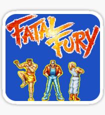 Set De Stickers Bartop - Décoration Borne D'arcade - Thème Fatal Fury 2 - Neuf